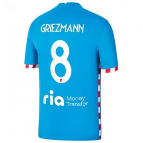 Koszulka Atlético Madryt Antoine Griezmann 8 Trzeci Stroje Piłkarskie 2021/22 Krótki Rękaw